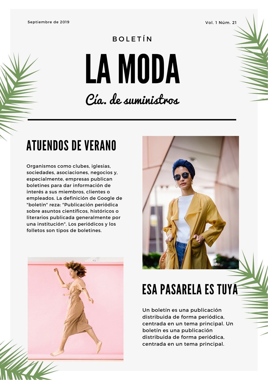 Conozca toda nuestra gama de boletines