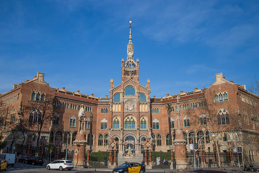 El Hospital de Sant Pau de Barcelona ha acogido hasta diez personas en las vacaciones de esta Semana Santa