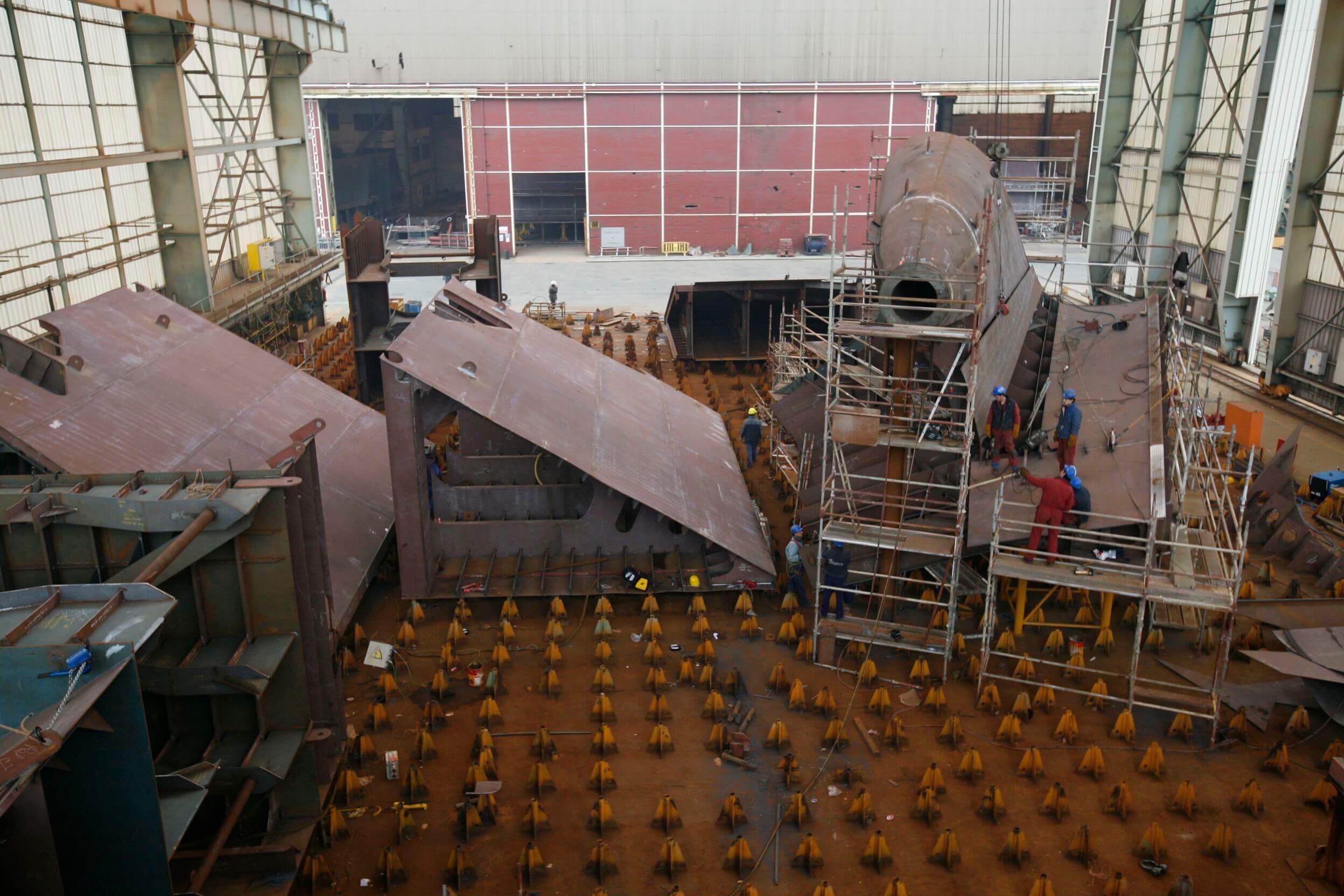 Modificación de los barcos