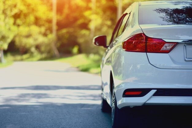 Ocultaba su matrícula con cinta aislante