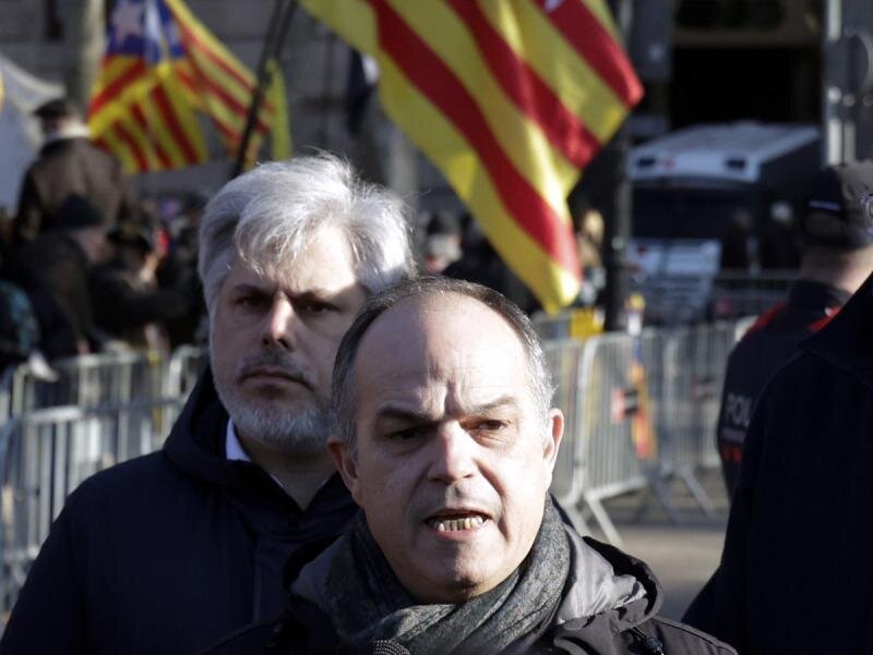 Turull busca al presidente de inmnium. el segundo líder independentista en prisión en comparecer ante el poder judicial europeo