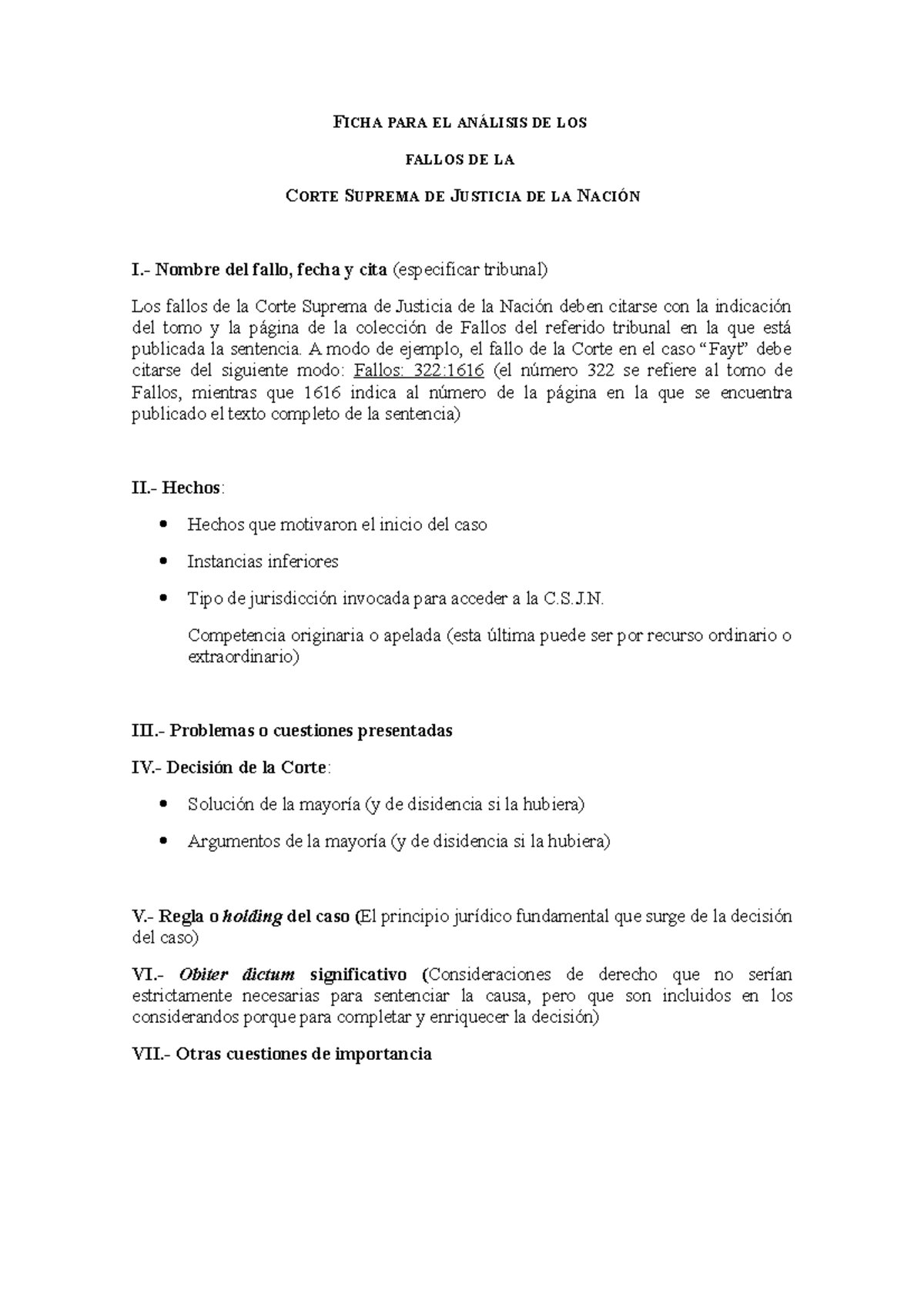 Un fallo con implicaciones nacionales