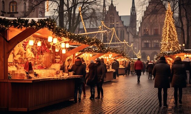 Más allá de las luces: animación, pista de hielo y mercado navideño