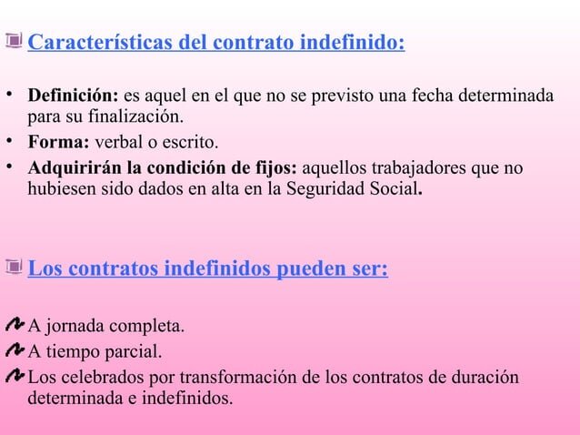 Los contratos indefinidos aumentan y el empleo de duración determinada disminuye