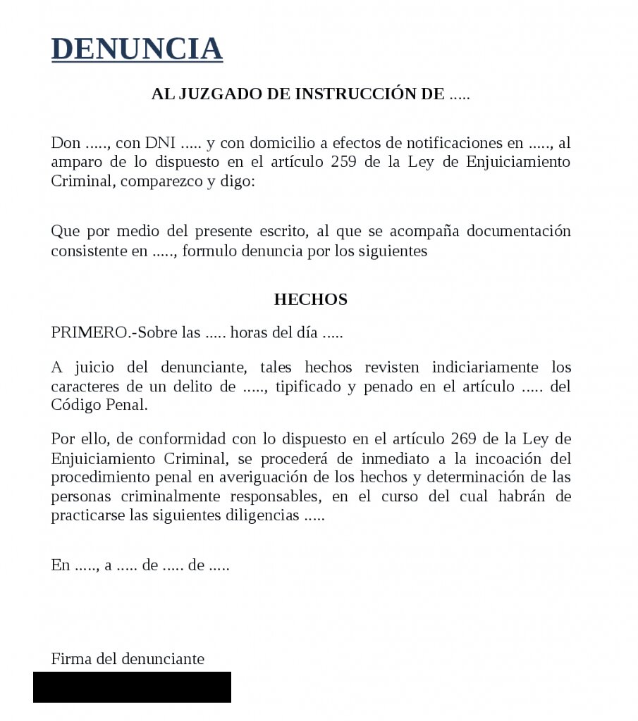 Una tercera denuncia presentada por Podemos