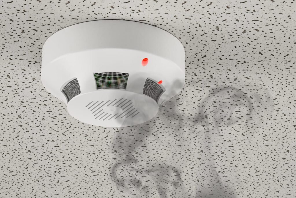 Error número 1: instalar detectores de humo únicamente en el pasillo