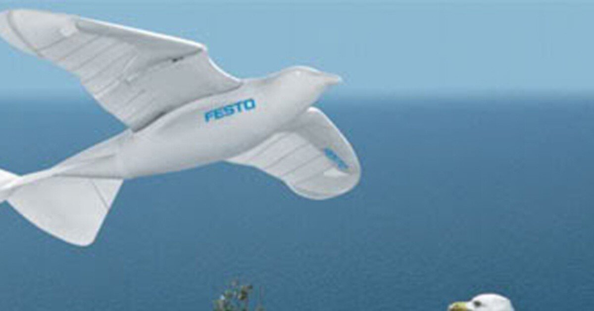 Dónde se podría utilizar el robot volador propulsado por el viento